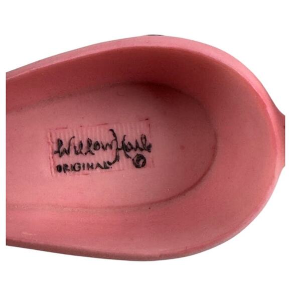 Willow Hall Shoo Shoo Figurine – Oink Oink – Pig High Heel Shoe #20 - Picture 7 of 8